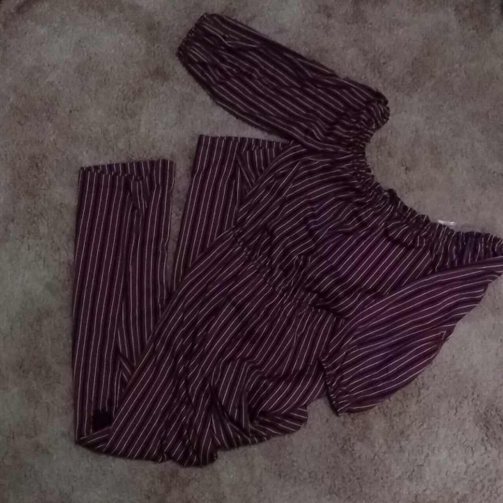 Stripped Jumpsuit